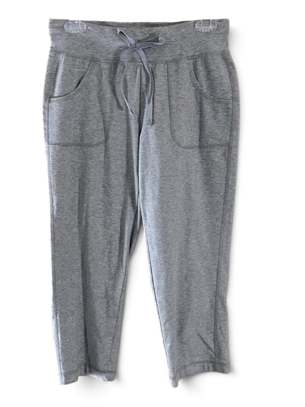 Athletic Works Heather Gray Joggers Capris Pants